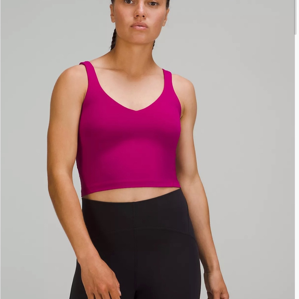 Lululemon cropped align tank
